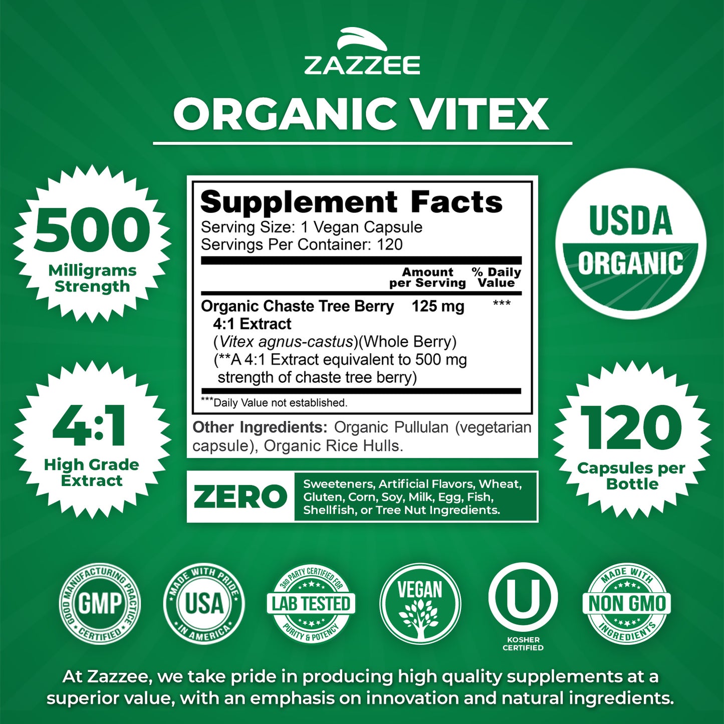 Organic Vitex