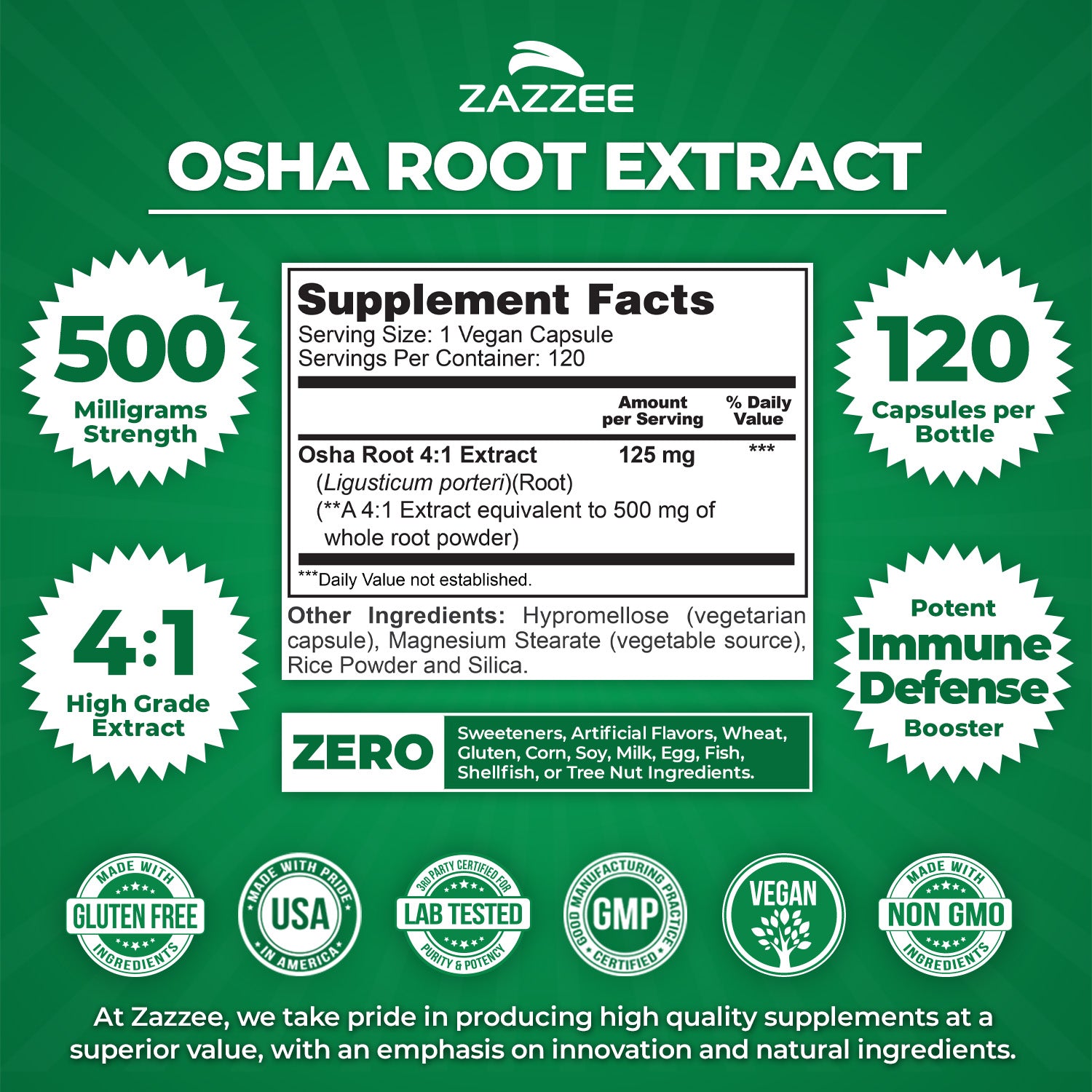 Osha Root Extract – Zazzee Naturals