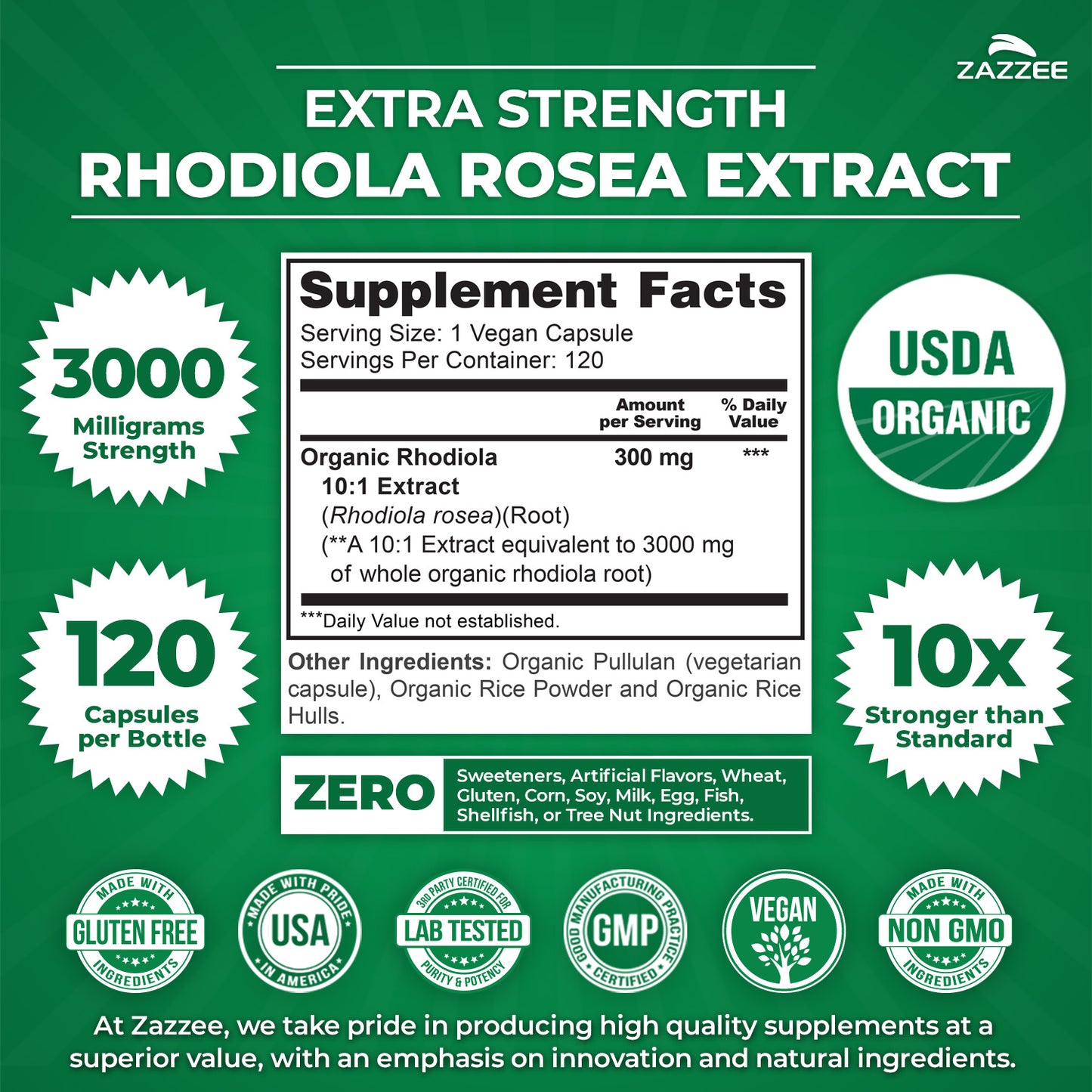 Organic Rhodiola
