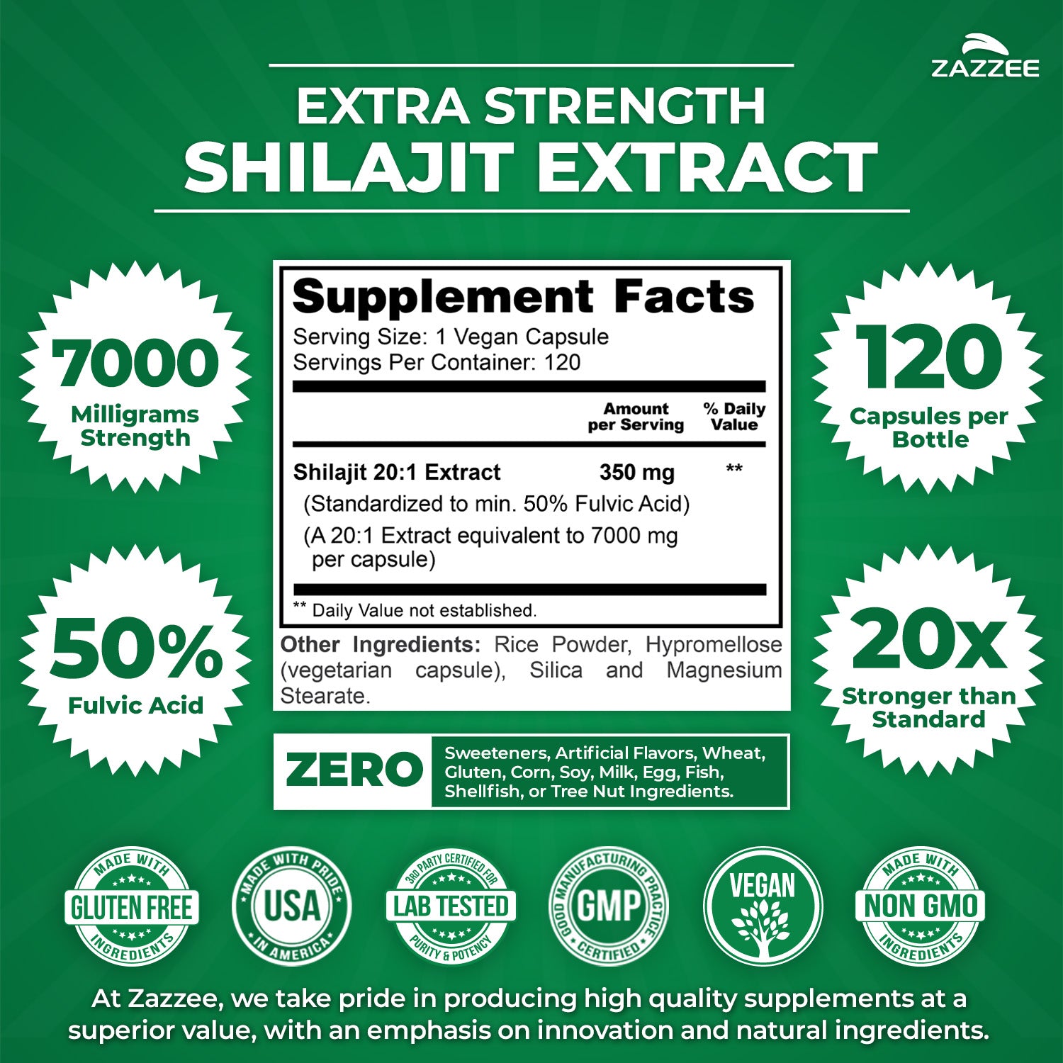 Shilajit Extract – Zazzee Naturals