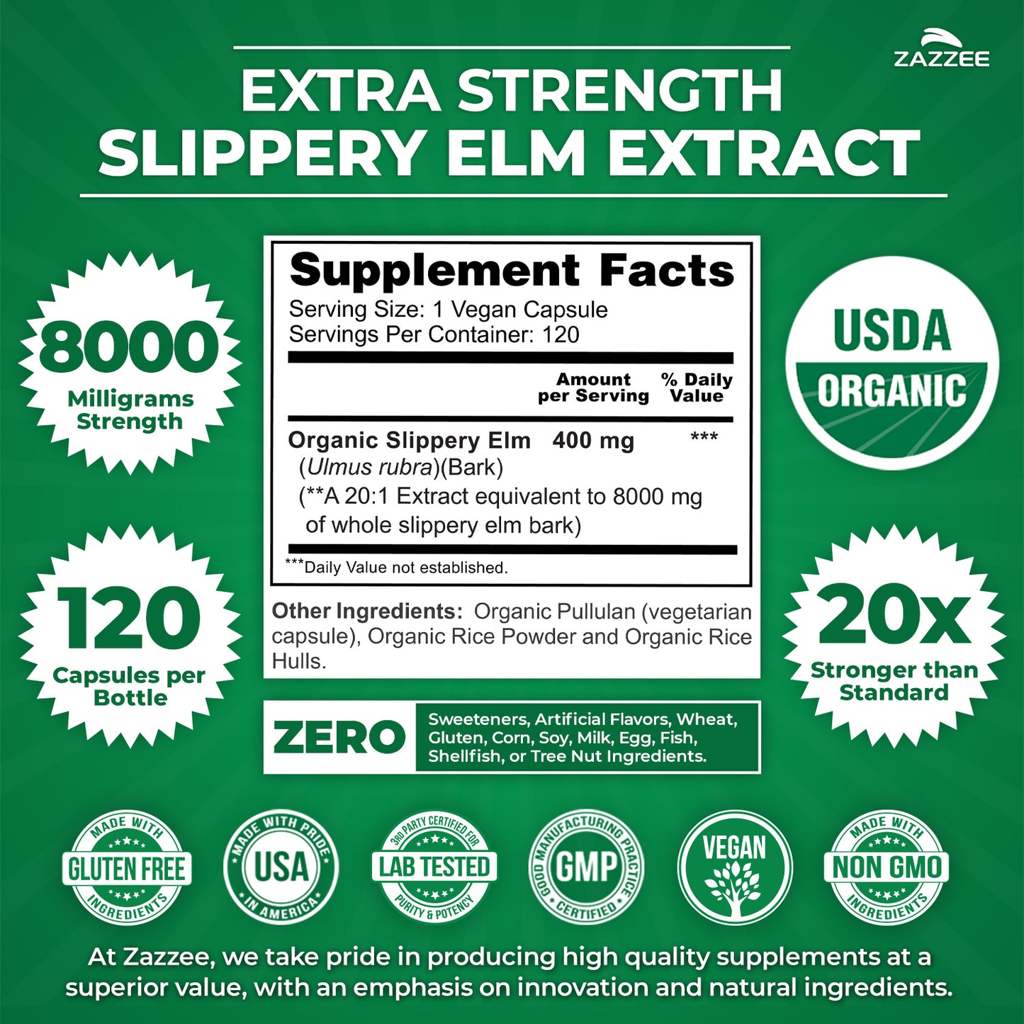 Organic Slippery Elm