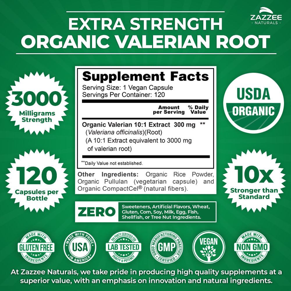 Organic Valerian Root