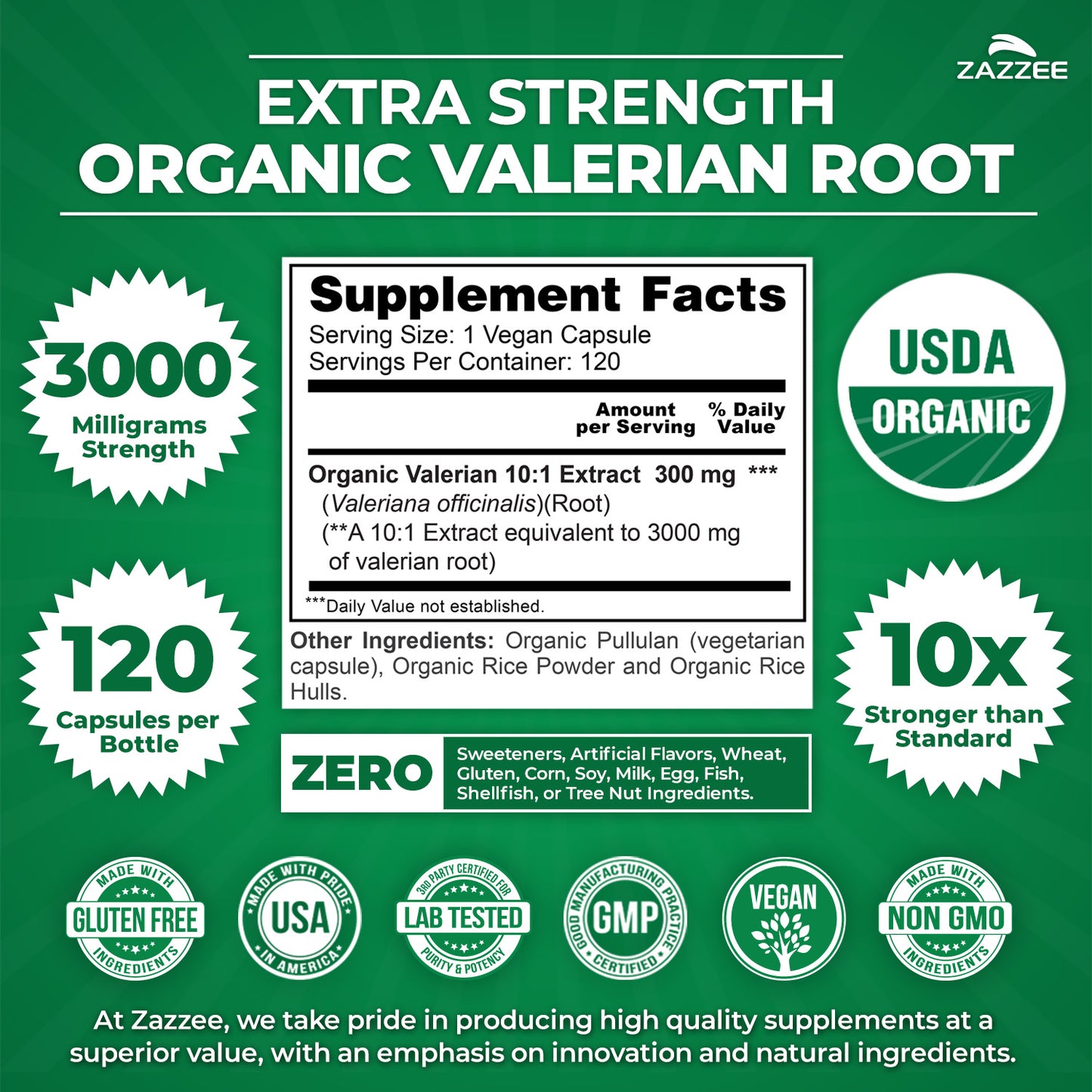 Organic Valerian Root