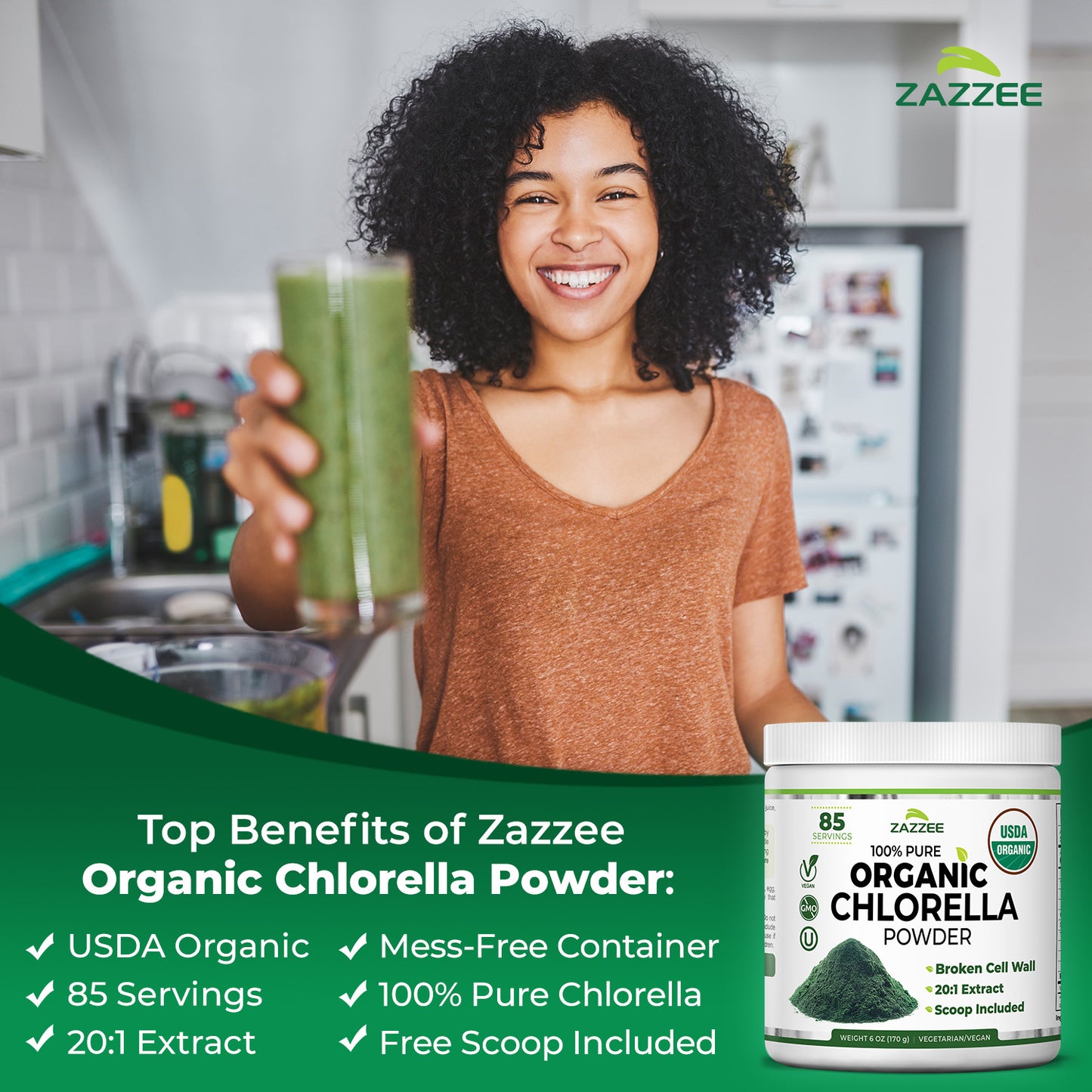 Organic Chlorella Powder