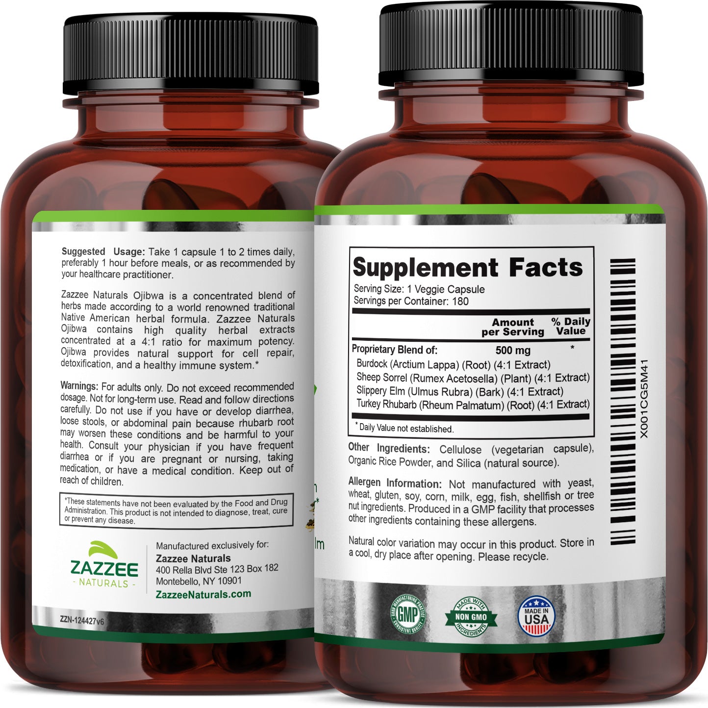 Ojibwa Tea Capsules