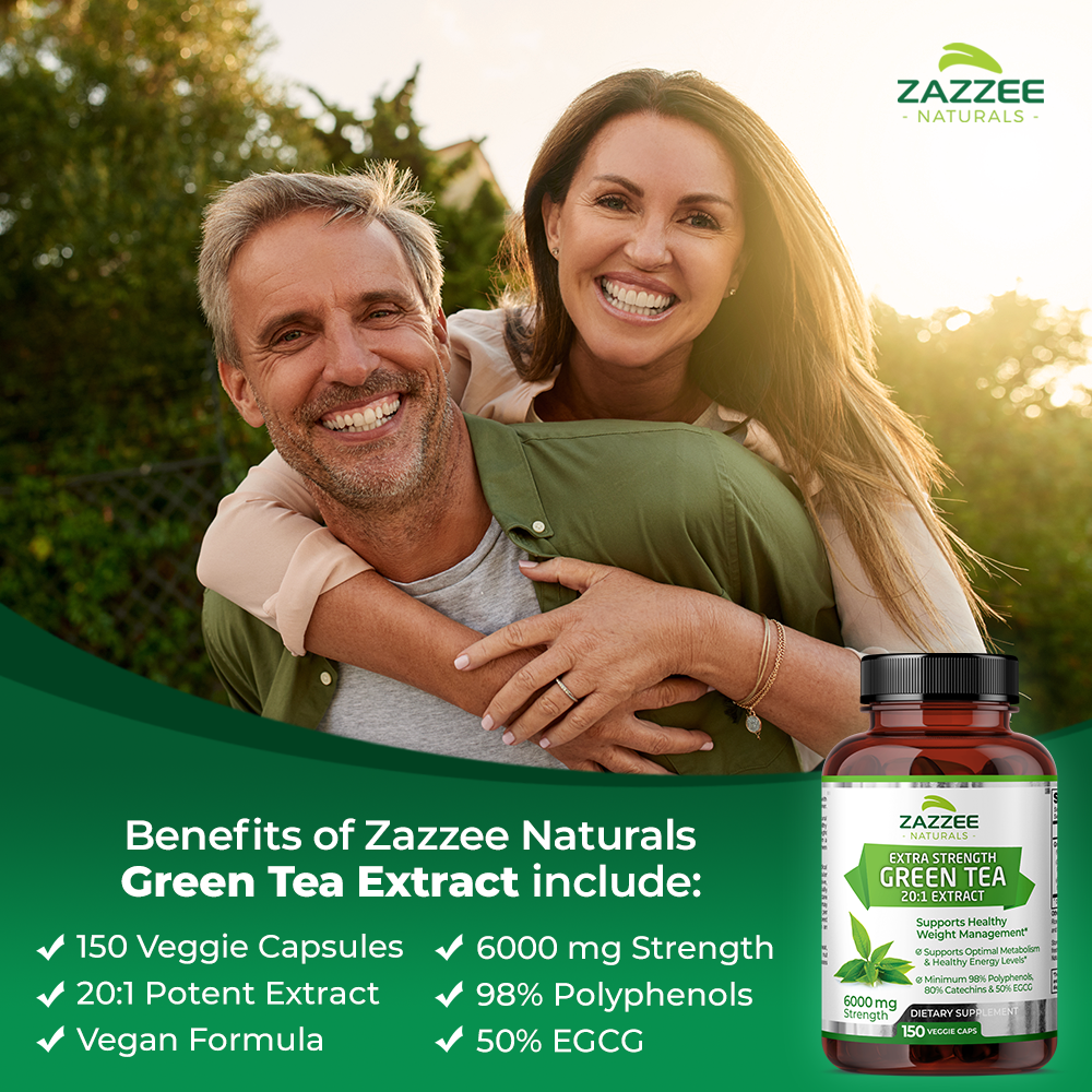 Green Tea Extract Zazzee Naturals